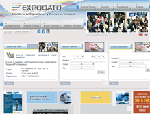 Tablet Screenshot of expodato.com.ve